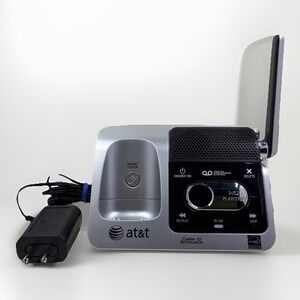 AT&T CRL82212 Base Station Answering Machine W/ Power Adapter Caller ID, Locator